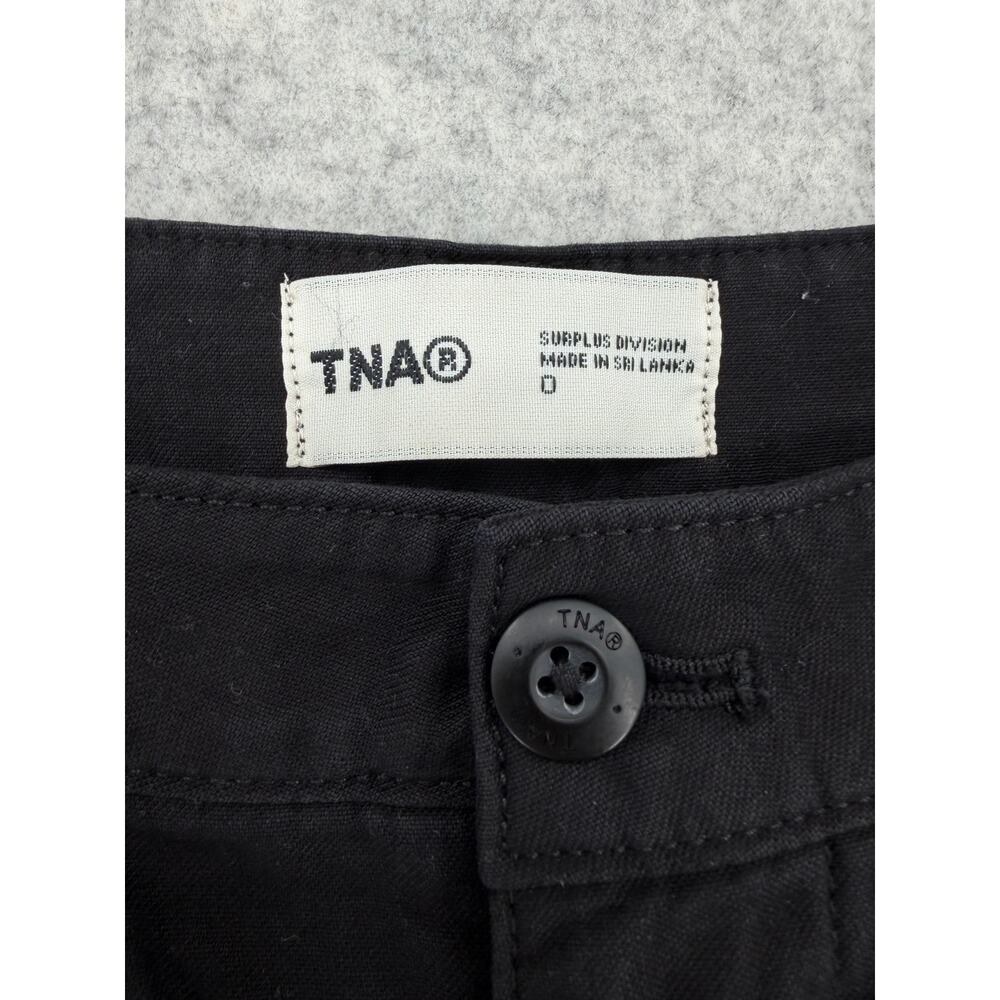 TNA Aritzia Black Supply Mid-Rise Baggy Relaxed Cargo Pants Size 0 - Picture 4 of 13